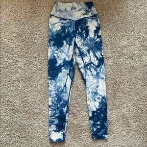 Balance Tie-Dye Leggings - Blue